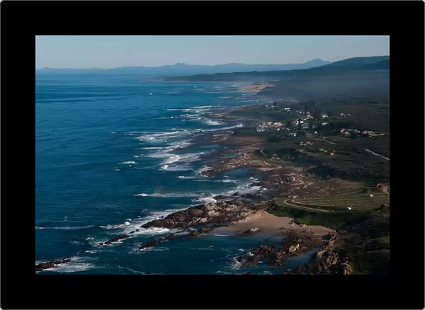aerial view, algoa bay, beach, beauty in nature, coastline, colour image, day, daytime