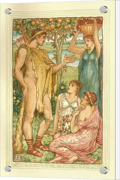 Hercules and the Nymphs - Greek mythology