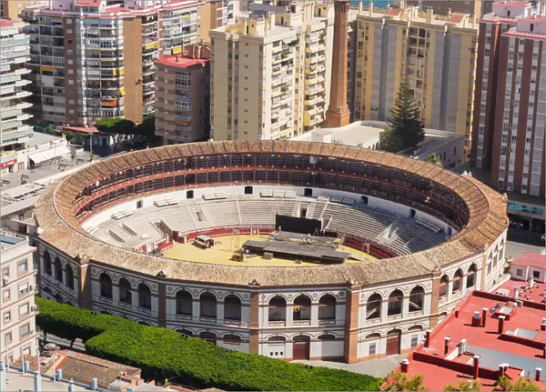 Plaza de toros de Malaga -bullring of La Malagueta