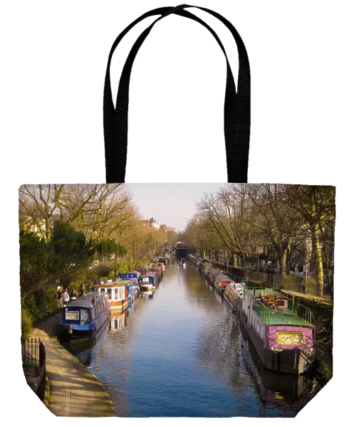 A canal view in Little Venice