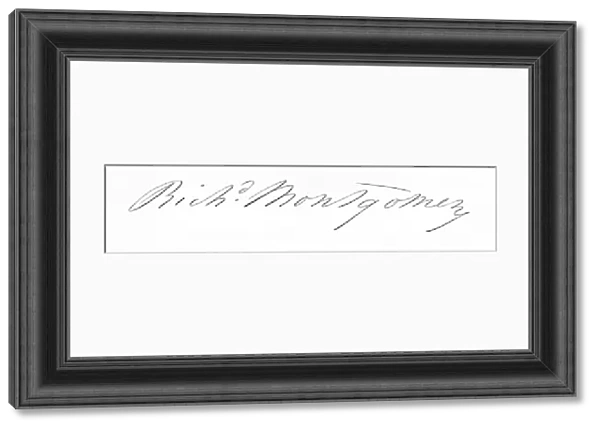 Richard Montgomery Signature