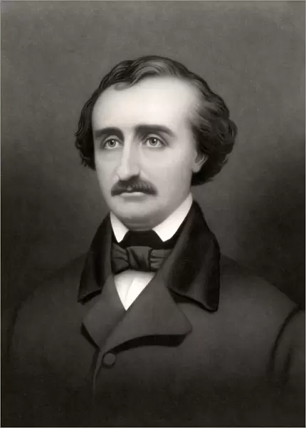 Portrait of Edgar Allan Poe (1809-1849)