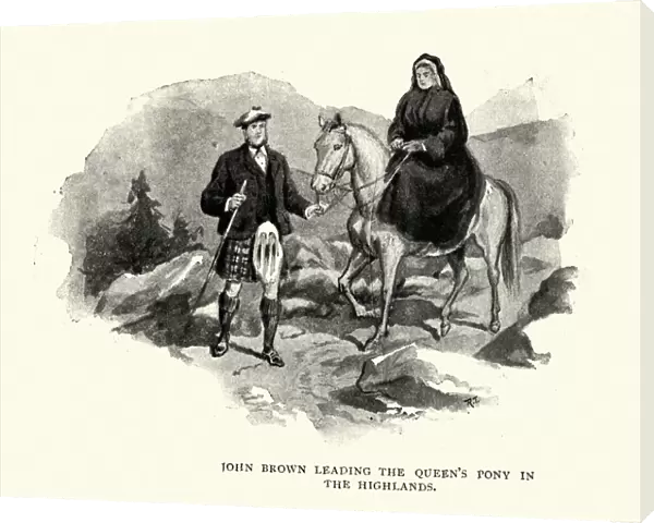 John Brown and Queen Victoria