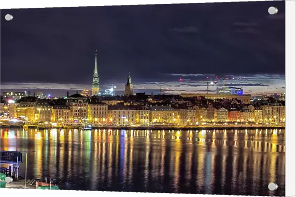 Stockholm Night Panorama