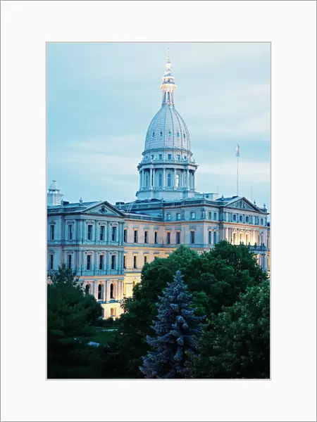 USA, Michigan, Lansing, State Capitol Building