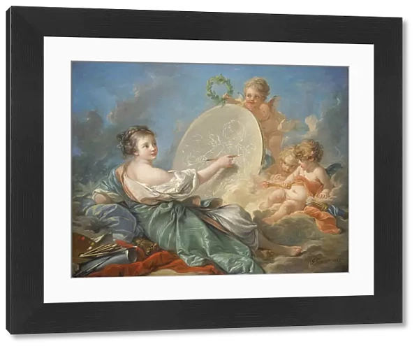 Allegory of Painting, Francois Boucher, 1765