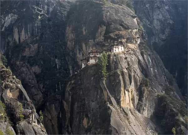 The famous Tigers Nest in Bhutan, Himalayas