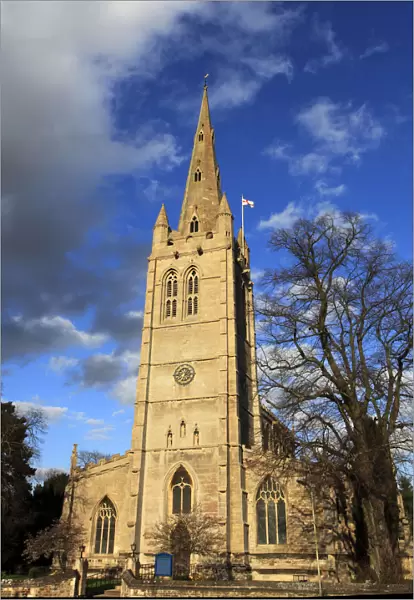 All Saints Parish church in the market town Oakham
