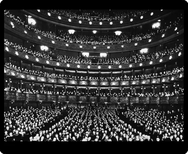 At The Metropolitan Opera House 1940s
