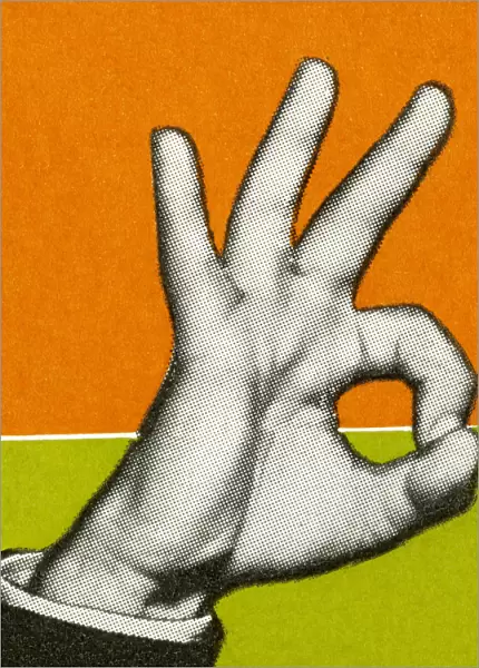 Hand Giving the ok Symbol