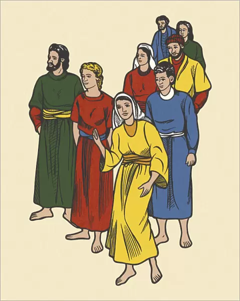 Group of People Wearing Robes