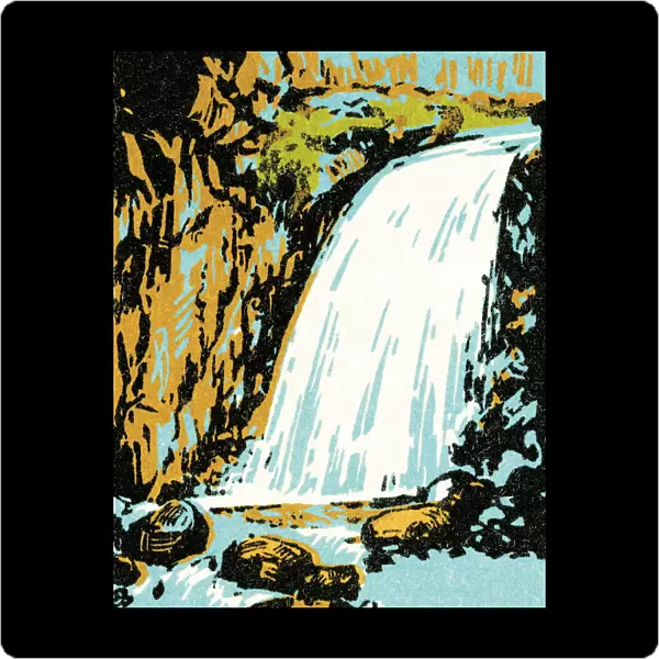 Waterfall. http: /  / csaimages.com / images / istockprofile / csa_vector_dsp.jpg