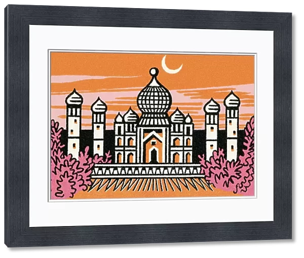 Taj Mahal. http: /  / csaimages.com / images / istockprofile / csa_vector_dsp.jpg