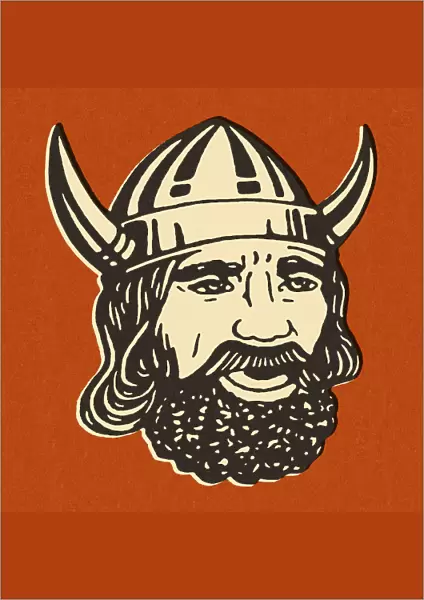 Viking Man With Beard