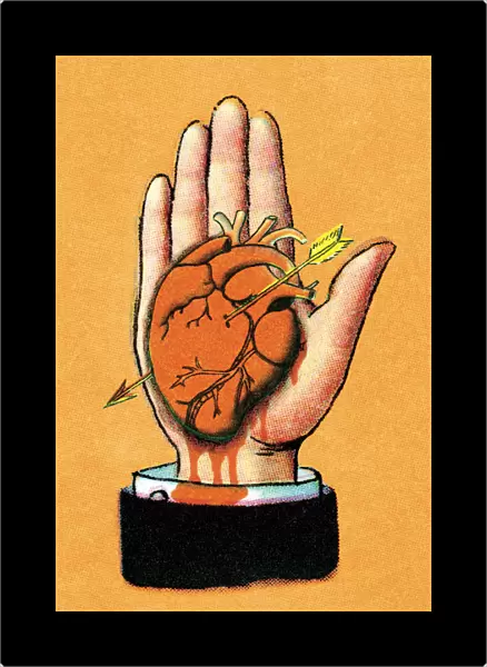 Hand heart
