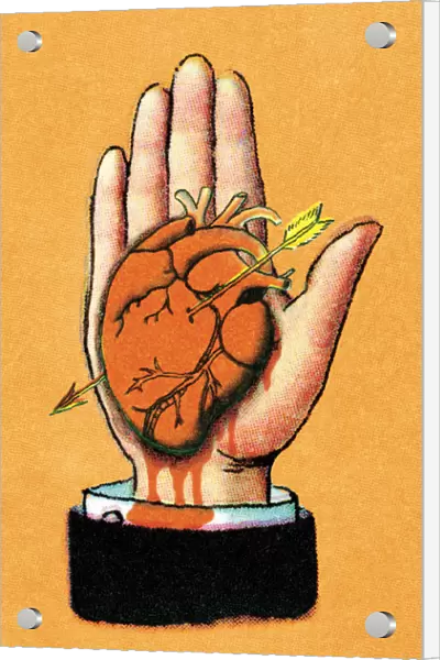 Hand heart