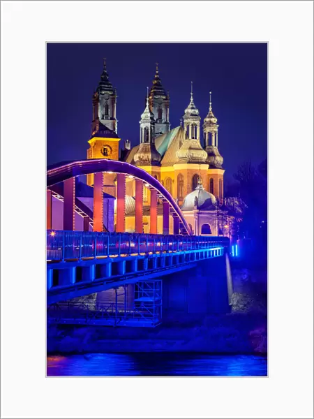 Poznan Cathedral Night