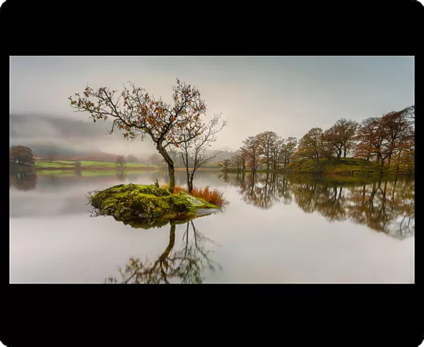 Calming. Rydal Water, The Lake District, Cumbria, UK