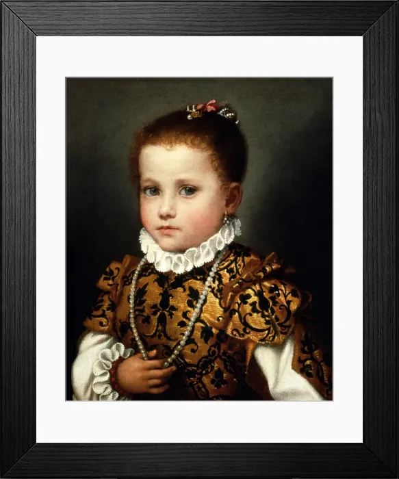 Framed Print : Portrait of a Child Print from the Redetti House Collection Framed Print : Portrait of a Child Print from the Redetti House Collection