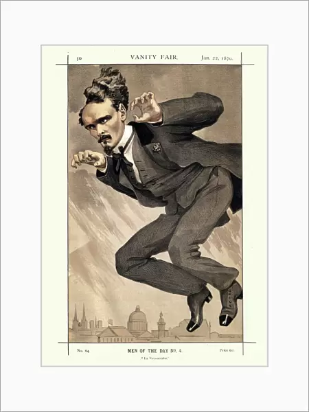 Vanity Fair caricature, Victor Henri Rochefort, French politician