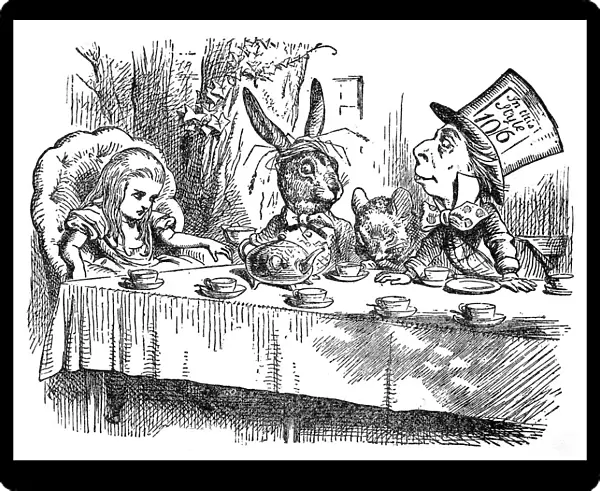 The Mad Hatter Tea Party - Alice in Wonderland 1897