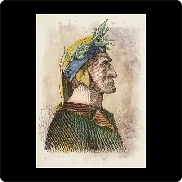 Dante Alighieri italian poet and philosopher portrait