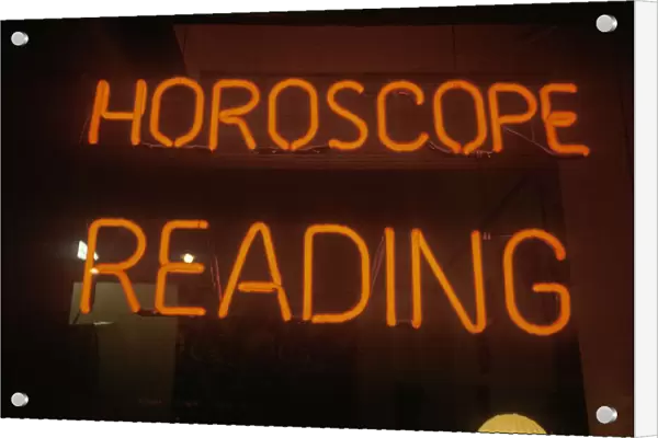 'Neon Horoscope Reading sign in Los Angeles, CA'