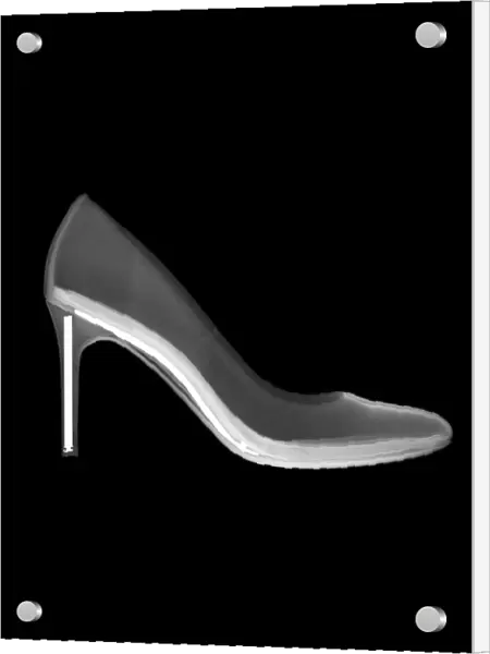 High heel shoe, X-ray
