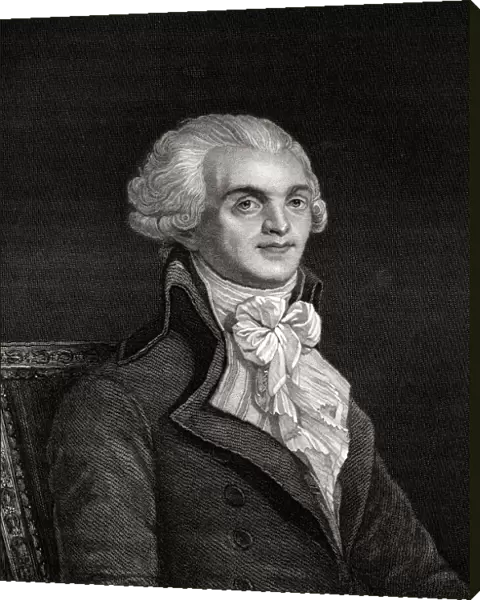 Maximilien Robespierre (Sepia toned)