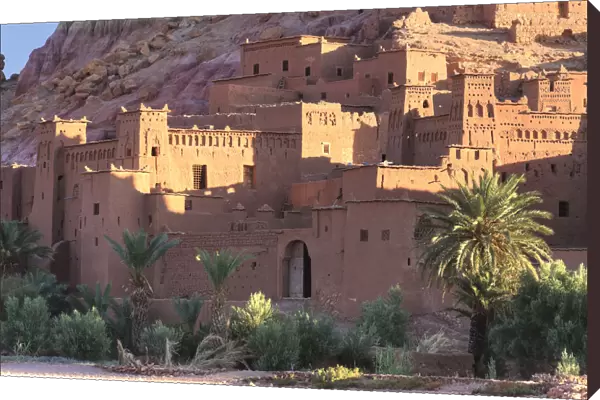 Kasbah in Moroccan Desert
