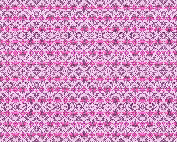 Traditional Indian Floral Wallpaper