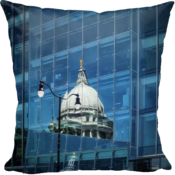 Wisconsin State Capitol Reflection