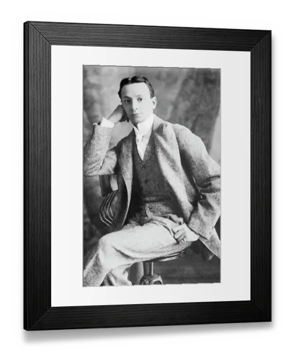 Framed Print : Flo Ziegfeld Portrait Print Framed Print : Flo Ziegfeld Portrait Print