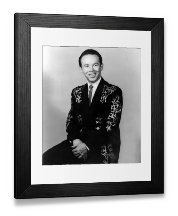 Framed Print : Charlie Louvin Print circa 1958