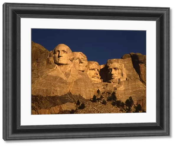 USA - South Dakota - Mount Rushmore - Between 1927 and October 31, 1941, Gutzon Borglum