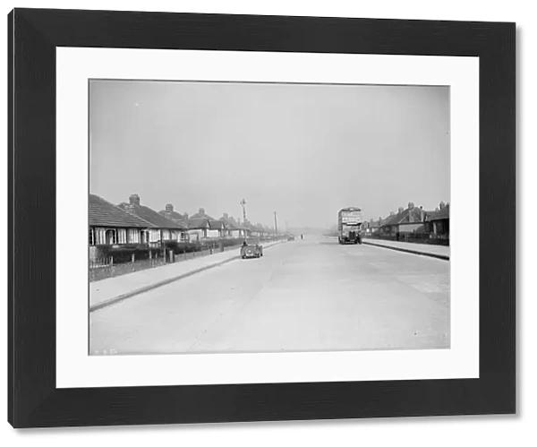 The general view of King Harold Way in Erith, Kent. 1938
