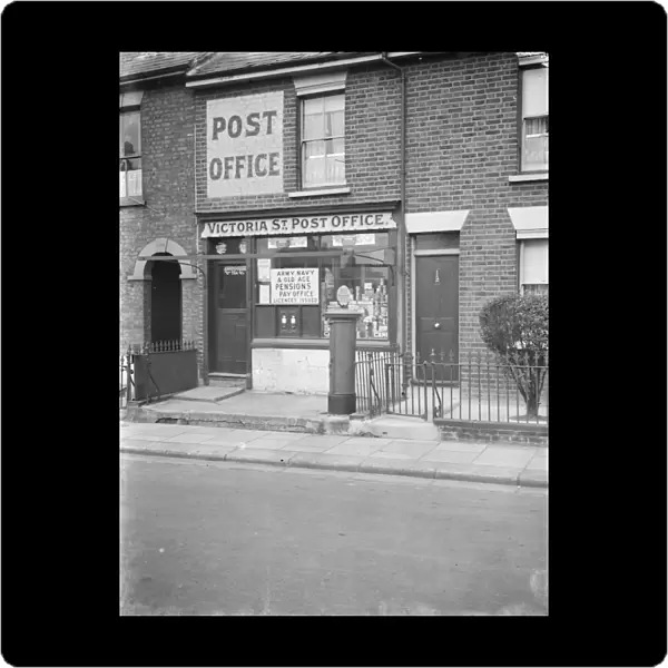 The Post Office at Victoria Street, Gillingham, Kent. 1938