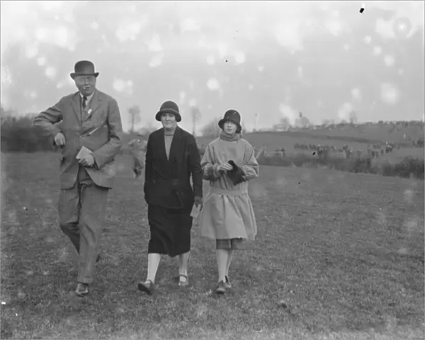 Weston & Banwell Harriers at Banwell left to right Mr F C Tiarks ( Bank of England