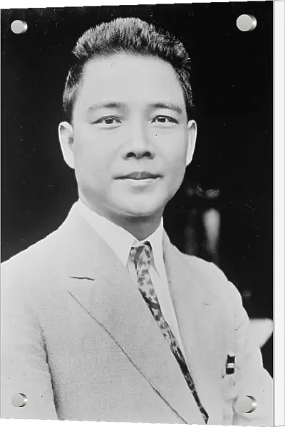 Mr Wang Ching Wei. Former Chairman of Central Kuominsang Party. 1929
