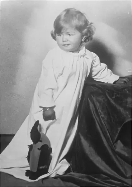 Italys greatest heiress Countess Mussolina Catanzaro, the 2 year old orphan