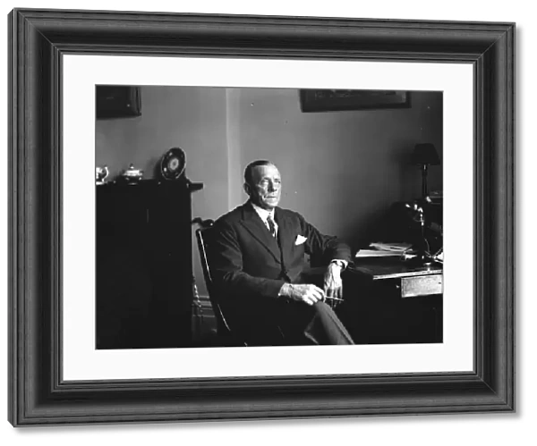 Sir William Gowers, Governor of Uganda. 26 July 1928