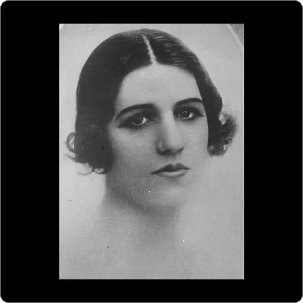 Miss Maria Cabelle of the Apollo Theatre, Madrid. 28 February 1923