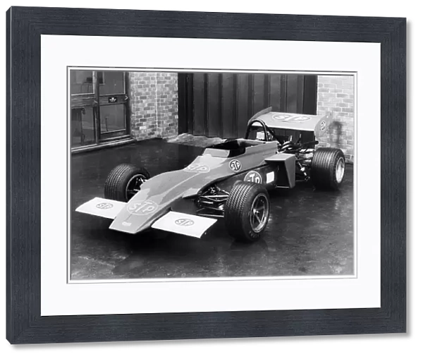 The STP March Formula Two car the 722 to be driven in 1972 by Ronnie Peterson