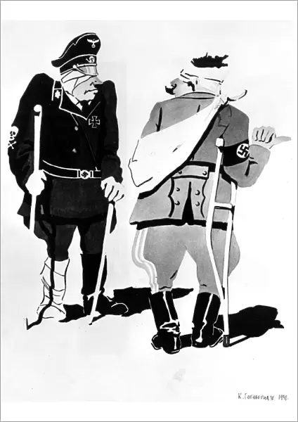 A Russian WW2 propaganda poster. 1941