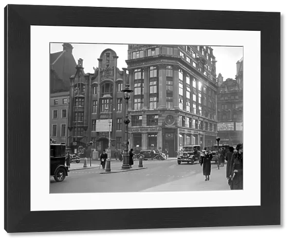 London. Coventry Street and Automobile Association Building. 27 March 1936