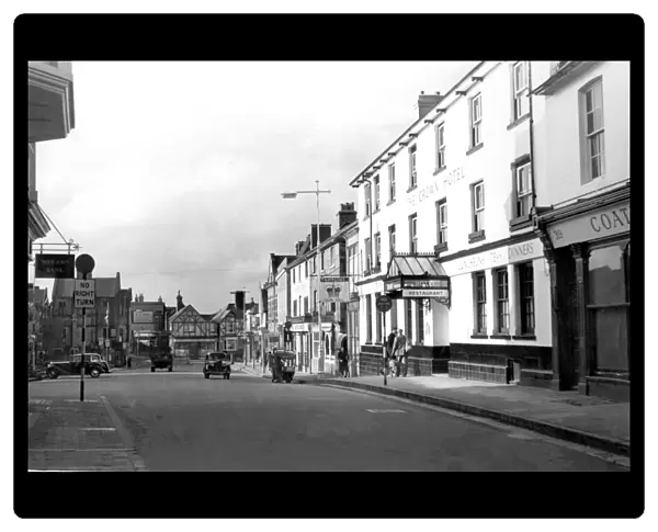 Town Centre and Crown Hotel, East Grinstead, Sussex