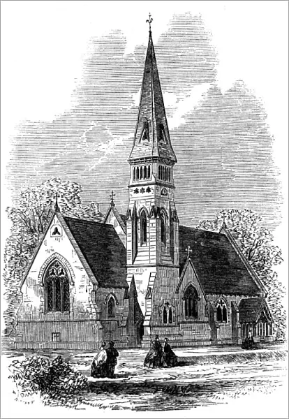 St. Marys Church, Ide Hill, Kent. 1866