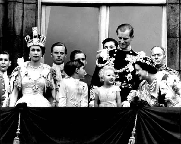 Coronation Day - With a charmingly grandmotherly smile, Queen Elizabeth, The Queen Mother