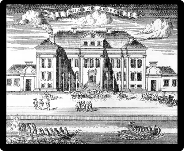 The White Palace St Petersburg 1717