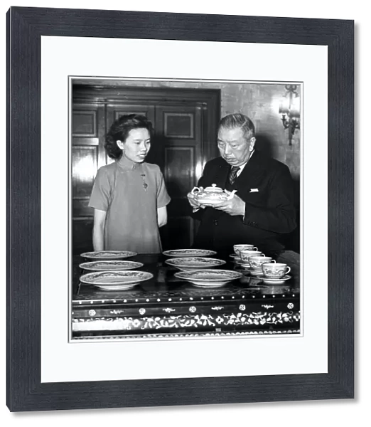 Chinas wedding presents to the Royal couple, Princess Elizabeth and Phillip Mountbatten